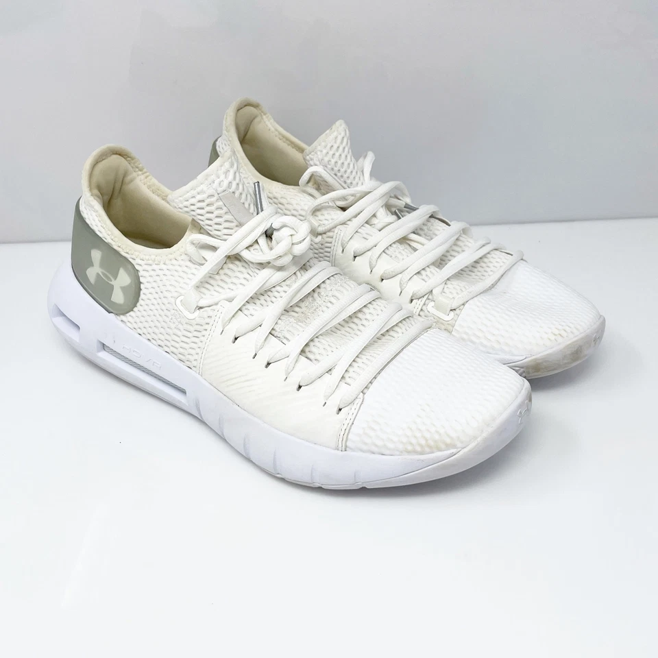 Under Armour Mens HOVR Havoc Low TB 3021593 White Running Shoes Sneakers Sz 10.5 - Image 2 of 4