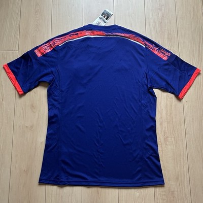 adidas Japan 2014-15 Home Jersey Shirt Blue JP O (US M) 2014 World