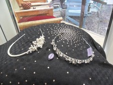 2 x BRIDAL HEAD DRESSES / HEAD BANDS - JON RICHARD RRP £45.00 FOR ONE