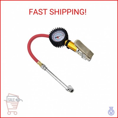 UHANBUT Digital Tire Pressure Gauge with Inflator, 0-220 PSI, Accuracy, Universa