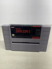 NINTENDO SCOPE 6 GAME CARTRIDGE SUPER NINTENDO ENTERTAINMENT SYSTEM SNES