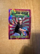 2025 Leaf Baseball Nation - Hagen Smith - Pink Lava Bonus Baby Insert 3/6