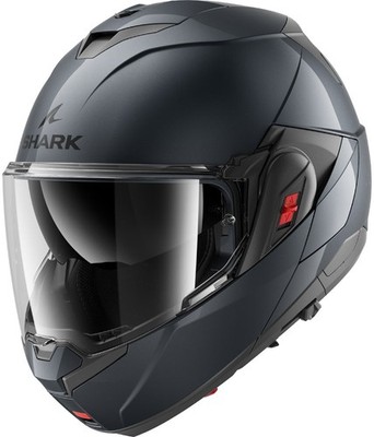 Shark OXO - Blank A05 Gun Metal - SALE Motorradhelm