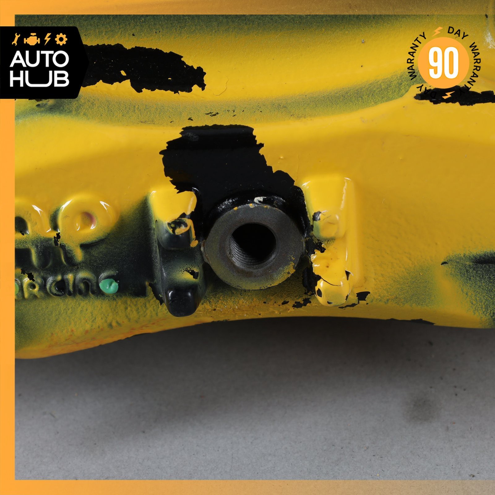12-21 McLaren 570S Rear Brake Calipers Left & Right Side Set Yellow OEM