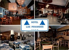 Hotel Las Piramides Fuengirola Spain vintage postcard m254