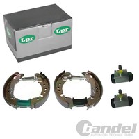 LPR Easy-Kit Bremsbacken Vormontiert+Rbz Passend FüR Renault Logan Sandero/Stepw