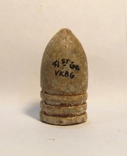 DUG CIVIL WAR BULLET MM 390 OR SIMILAR - FROM LINES 41ST GEORGIA INF. VICKSBURG