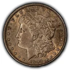 1904 $1 Morgan Silver Dollar - AU Semi Key Date - SKU-D7235