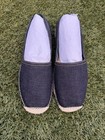 Ralph Lauren RRL Handwoven Denim Espadrille Size 10.5 New With Box  — photo 1