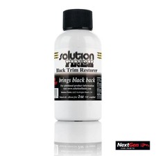 Solution Finish Black Trim Restorer - 2oz 60ml