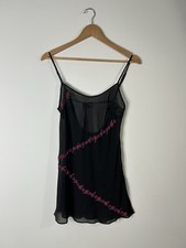 Victoria  s Secret Slip Women  s Small Black Chemise Lingerie Intimates