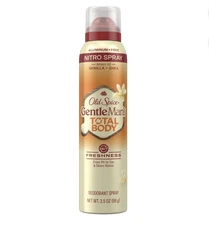 Old Spice Men’s Whole Body Deodorant Spray, Vanilla & Shea 3.5oz