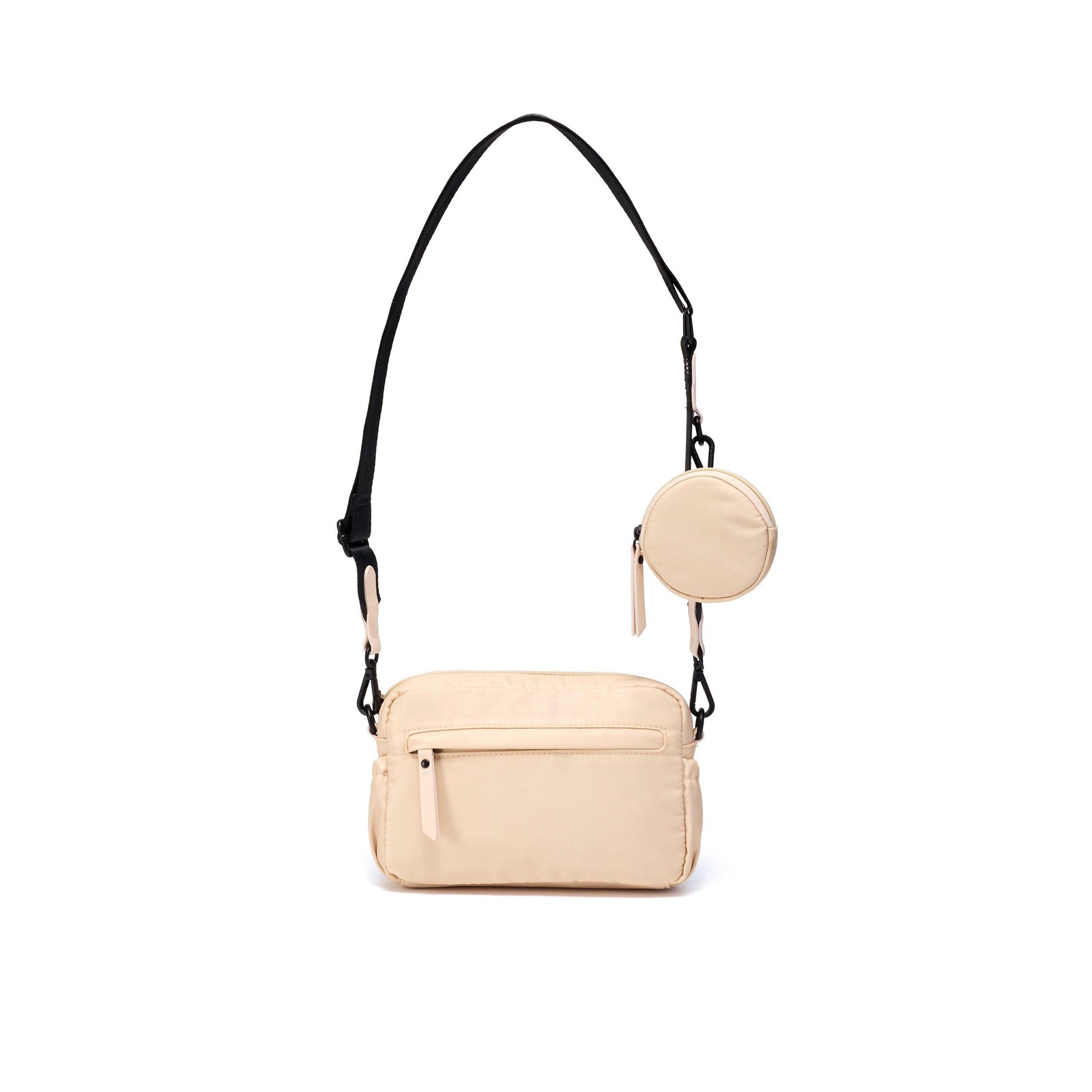 Clarks Womens Utility Pocket Cream Shoulder Bags,Cross Body Bag
