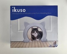 IKUSO INDOOR CAT DOOR INTERIOR DOOR PET DOORS FOR CAT KITTIES AND KITTENS