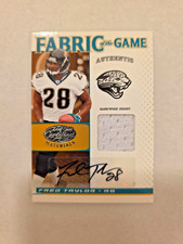 2007 Leaf Certified Materials FRED TAYLOR jersey auto /5! Jaguars! NFL! RARE!!