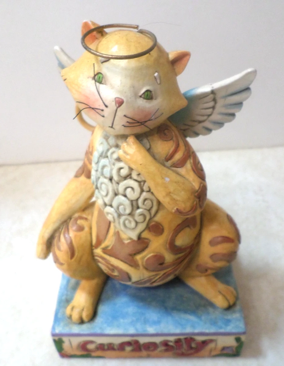 Jim Shore Angel Cat for sale | eBay