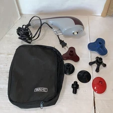 Wahl Hot Cold Deluxe Heat Therapy Electric Corded Massager 4295 W/ Attachments