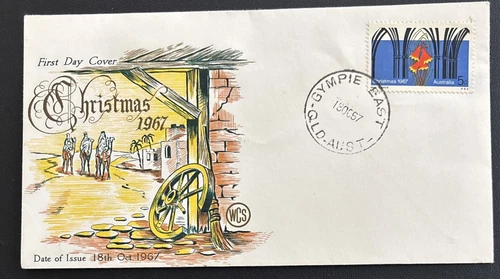 Australia FDC WCS 1967 Christmas