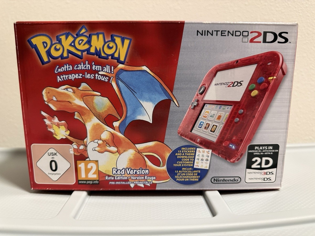 ニンテンドー2DS リザードン版 20th Anniversary 2DS Charizard Pokemon Red Nintendo -No psa wata