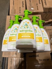 Babyganics Foaming Shampoo  Body Wash, Chamomile Verbena, 16 fl oz , 6 Pack