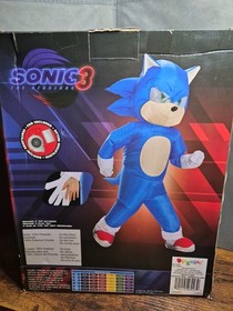 Sonic The Hedgehog 3 Unisex Child Kids Inflatable Halloween Costume One Size NEW