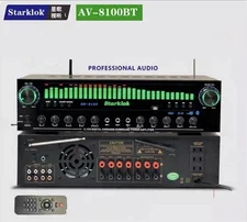 Starklok Surround Stereo Receiver Professional Karaoke Audio System SR-8100 pro
