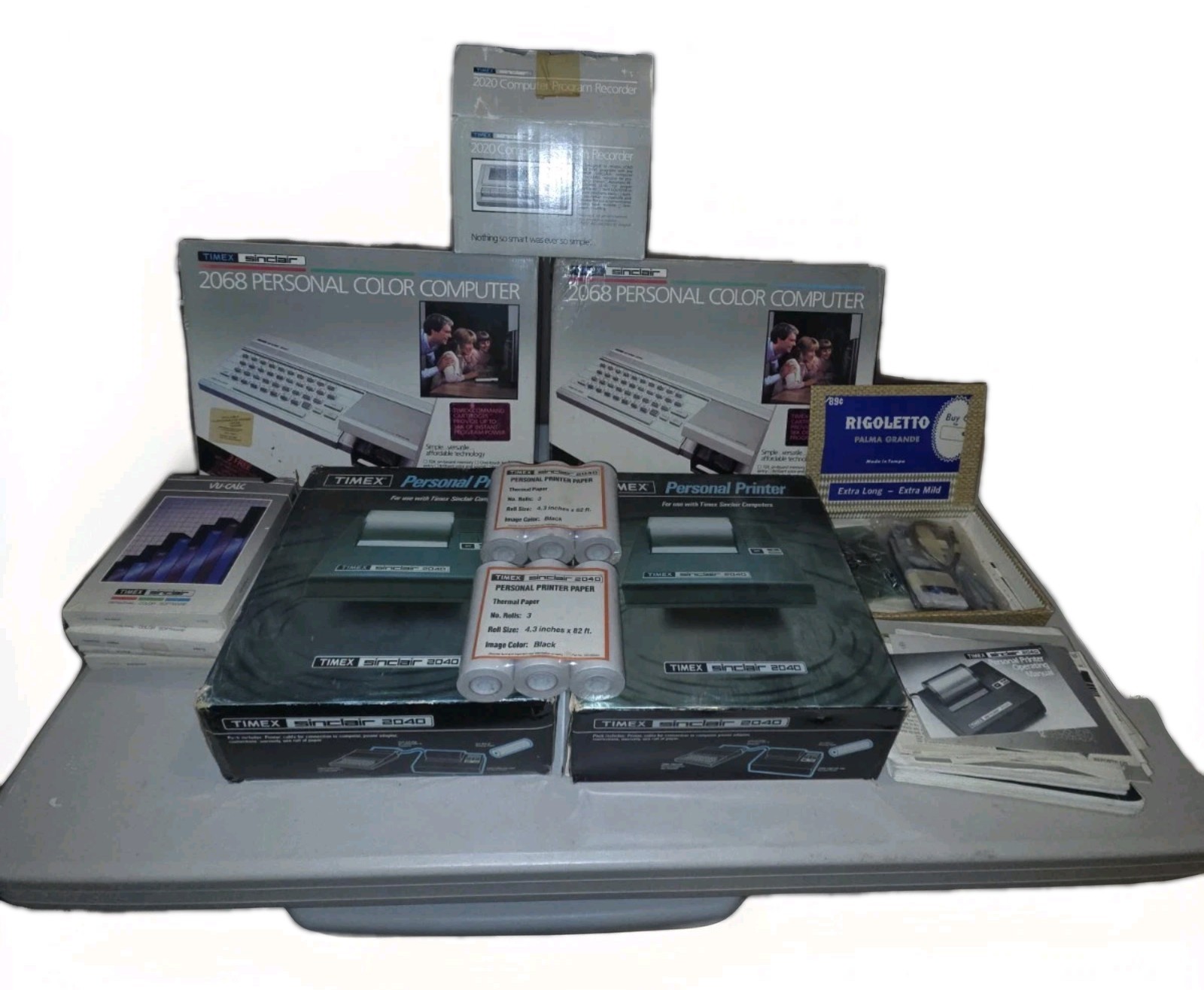 🔥🦄Vintage 🔥BUNDLE🔥 (2) Timex Sinclair 2068 Personal Color Computer Original