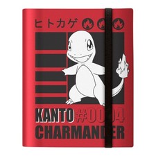 Ultra PRO Pokémon Kanto Charmander PRO Binder 9 Pocket 360 Card Album