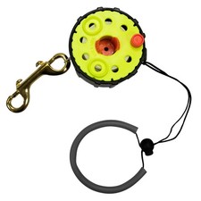 Scuba Choice Dive 100ft Finger Reel Spool with Spin Lock Latch Lanyard