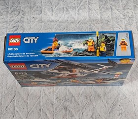 LEGO CITY: Heavy-Duty Rescue Helicopter (60166) New, Sealed, Retired 2018