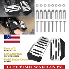 Universal Non Slip Automatic Gas Brake Foot Pedal Pad Cover Car Accessories Kits