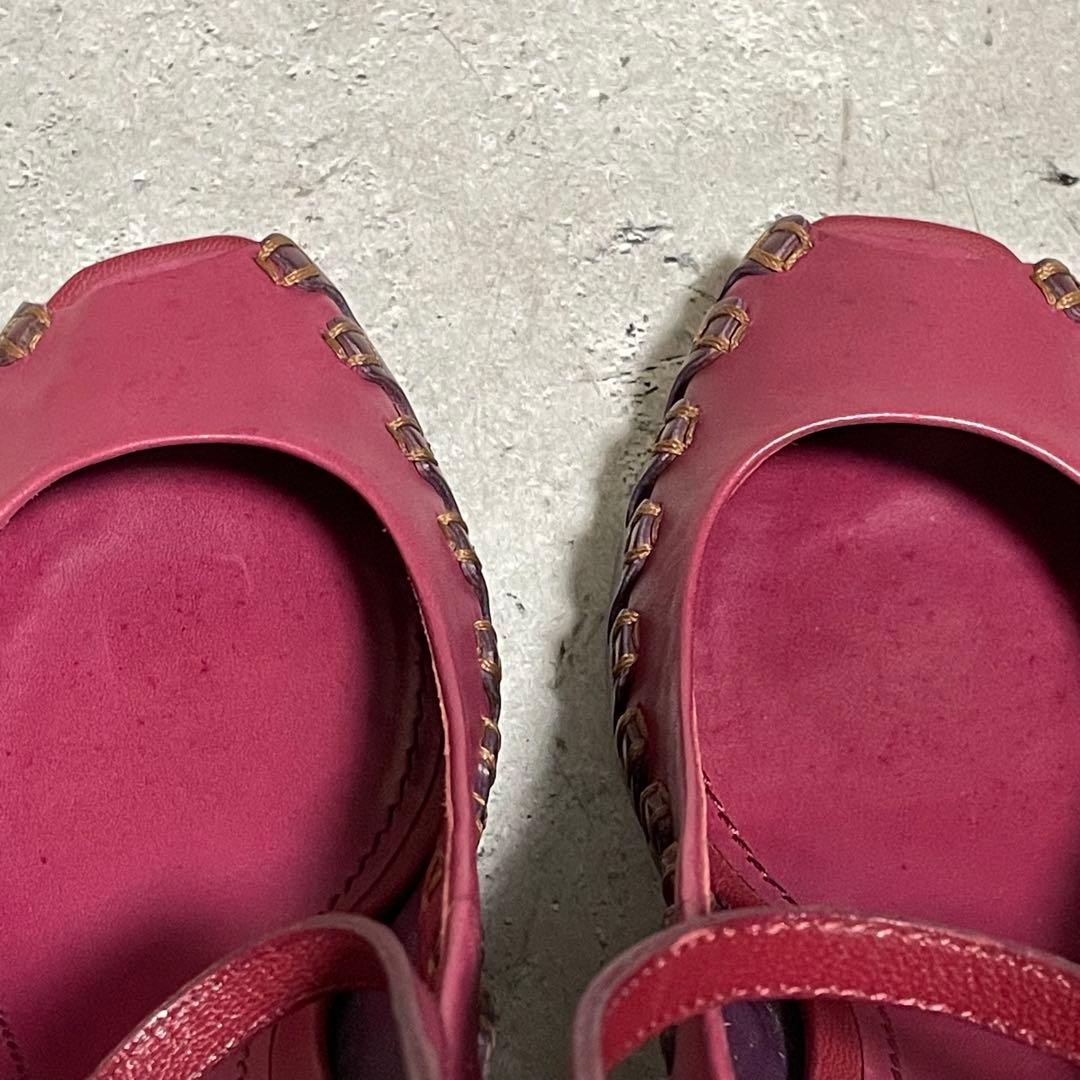 LOUIS VUITTON Pumps Heel Leather Multicolor EU36/US6 120389c thumbnail 16