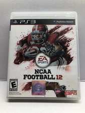 NCAA Football 12 (Sony PlayStation 3, 2011) PS3 Complete w/ Manual - Free Ship