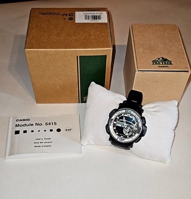 Nib Casio Protrek Twin Sensor Analog-Digital Sport Men's Watch PRG-280-1.