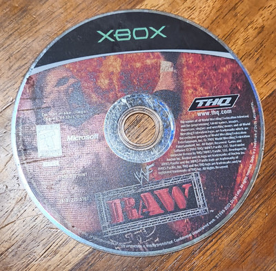 THQ WWE Raw Microsoft Xbox NTSC-U/C US/Canada T-Teen WWE Series 2002