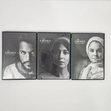 THE CHOSEN Complete Season 1 2 3 DVDs 8 discs Angel Jesus Easter Bible Gospels