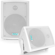 PDWR63 Dual Waterproof Outdoor Speakers - 6.5" Wall/Ceiling Mount White