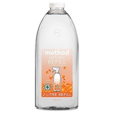 Method Antibacterial Spray Refill, All Purpose Cleaner, Orange Yuzu, 2L 3.82 per litre