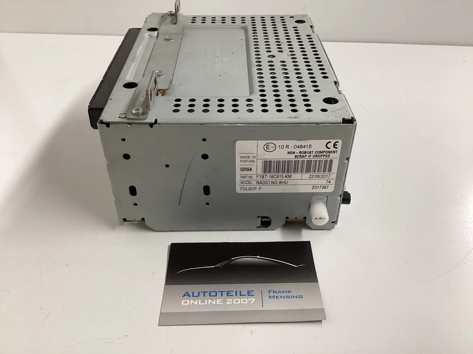 Ford Focus DYB Audio System Autoradio Modul CD Player F1BT18C815KM 10R048415 - Bild 3 von 4