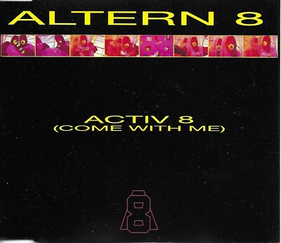 ALTERN 8 Activ 8 / Move body/ Frequency MIXES &amp; EDIT CD single 