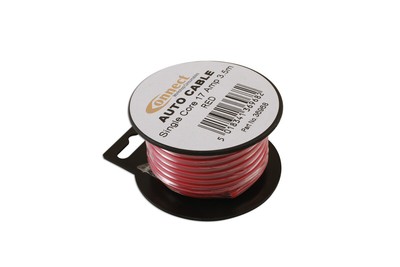 Red Auto Cable Connect Red Single Core Auto Cable 28/0.30 3.5m 36968 | eBay Australia