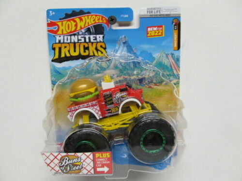 Hot Wheels 2022 Monster Trucks Buns of Steel Snack Pack 02/06 New