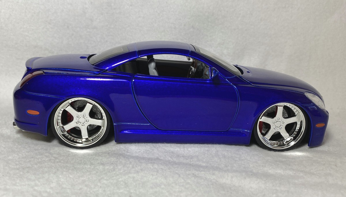 Jada Toys 1/24 DUBCITYセット JADA DUB CITY LEXUS SC430 BLACK 1:24 DIECAST MODEL CAR #83