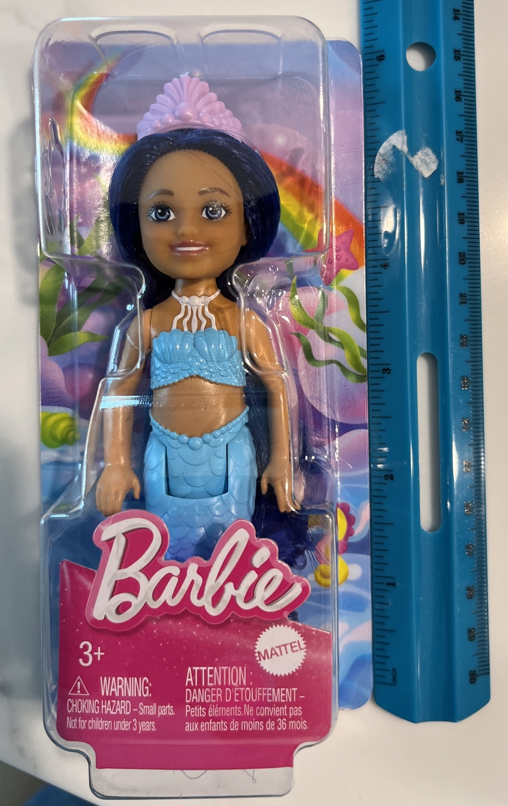 Barbie Mermaid Chelsea Doll with Blue Hair