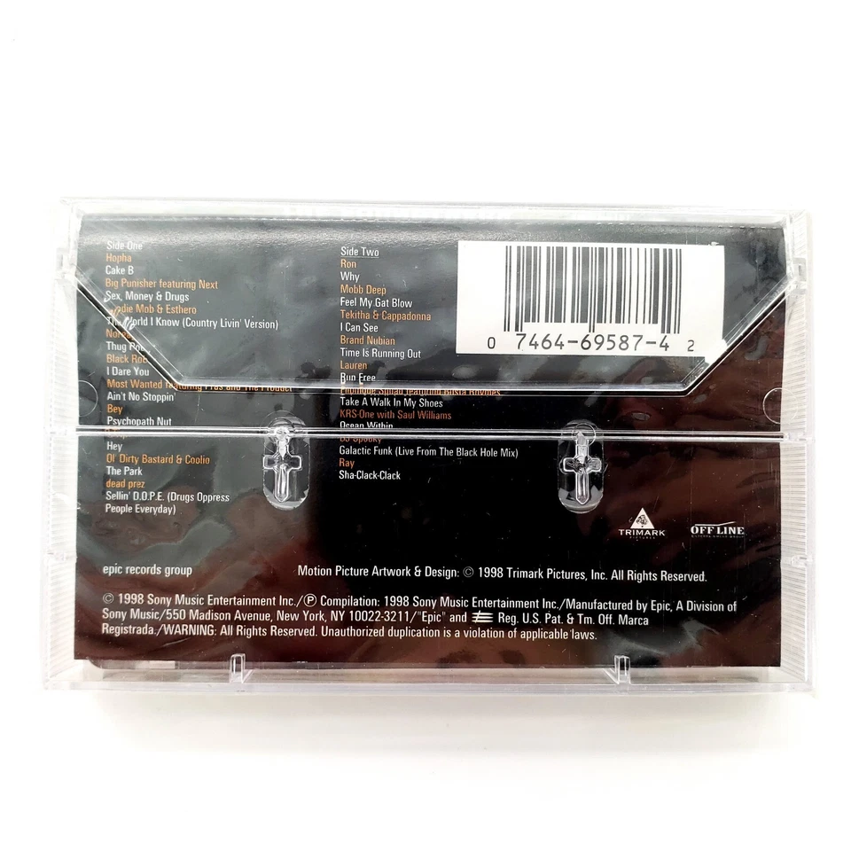 Slam [PA] Motion Picture Soundtrack Cassette Tape Brand New Sealed - Image 2 of 4