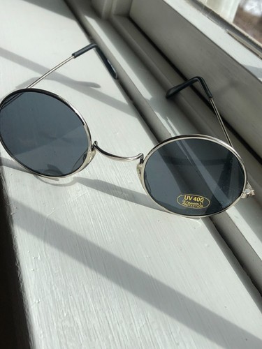 John Lennon Stil Sonnenbrille Vintage klassisch Kreis runde kleine Gesichter Herren Damen. - Bild 5 von 38