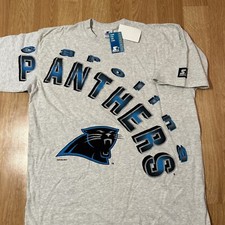 Vintage NFL Carolina Panthers Starter T Shirt Made in USA Mens Size XL 1993 Vntg