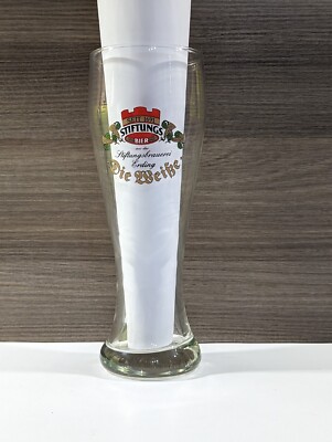 Beer glass wheat glass - Stiftungsbrauerei Erding Stiftungsbier Bavaria Germany