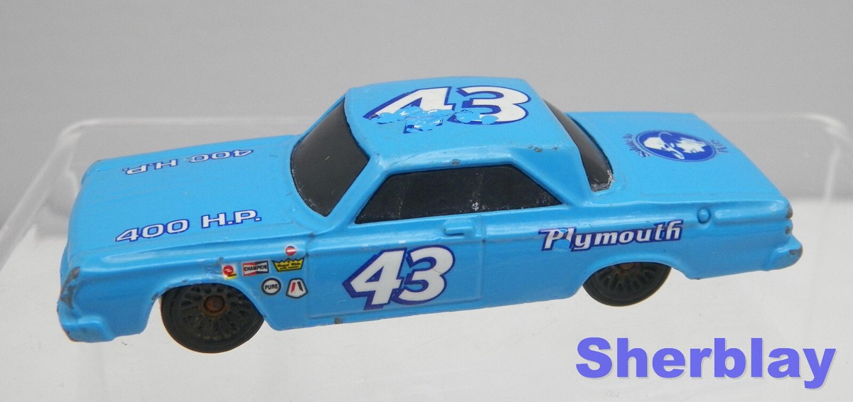 Hot Wheels MI Thailand '64 Plymouth Belvedere #43 Blue 400 H.P. | eBay