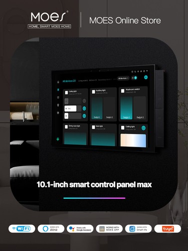 Smart Home Central Control Panel Display Screen Built in Alexa ZigBee Gateway - Picture 4 of 11